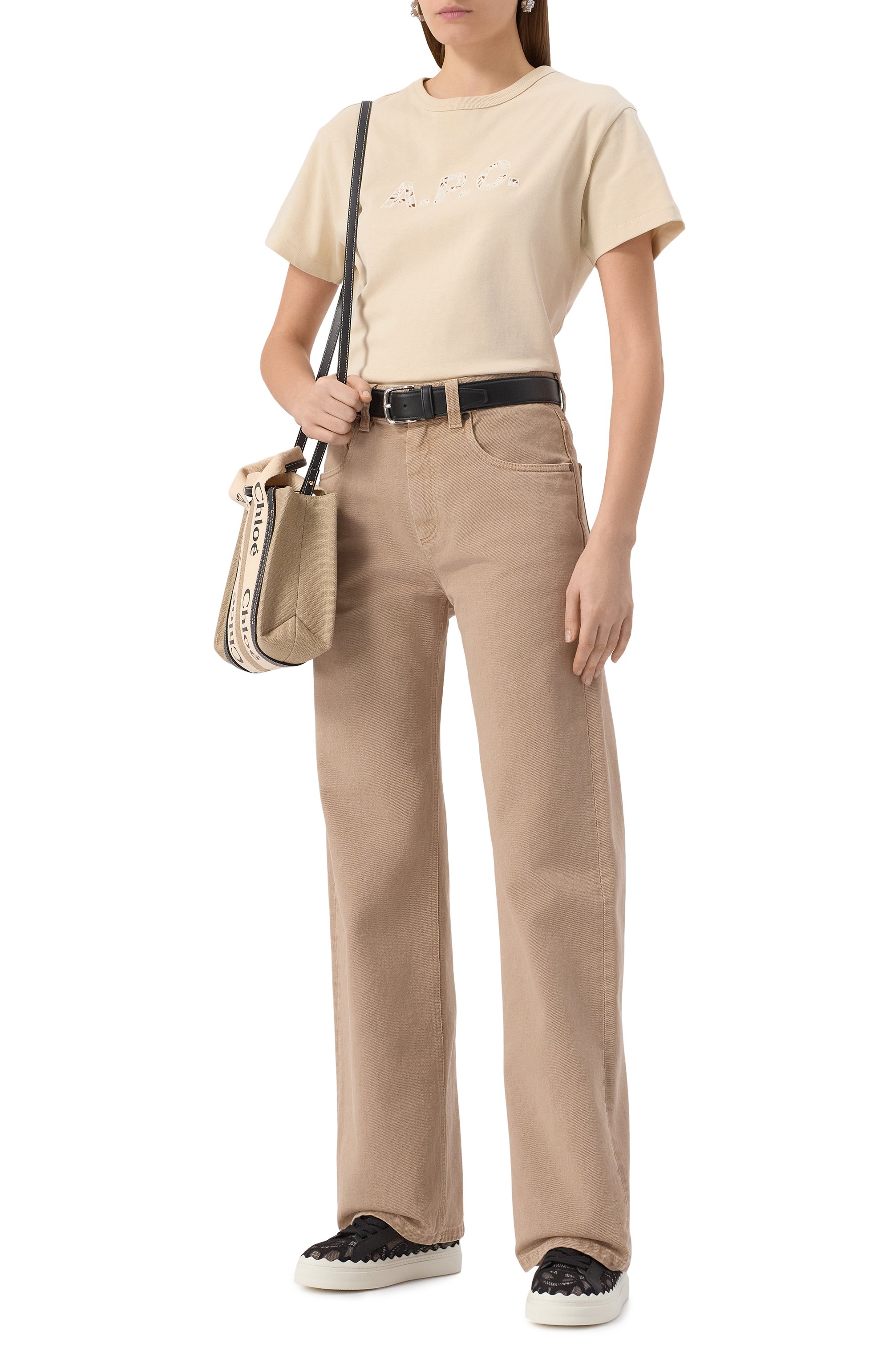 Хлопковая футболка A.P.C., арт. C0HBQ-F26495, фото 2