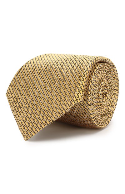 Мужской шелковый галстук CANALI, арт. 18/HJ02007