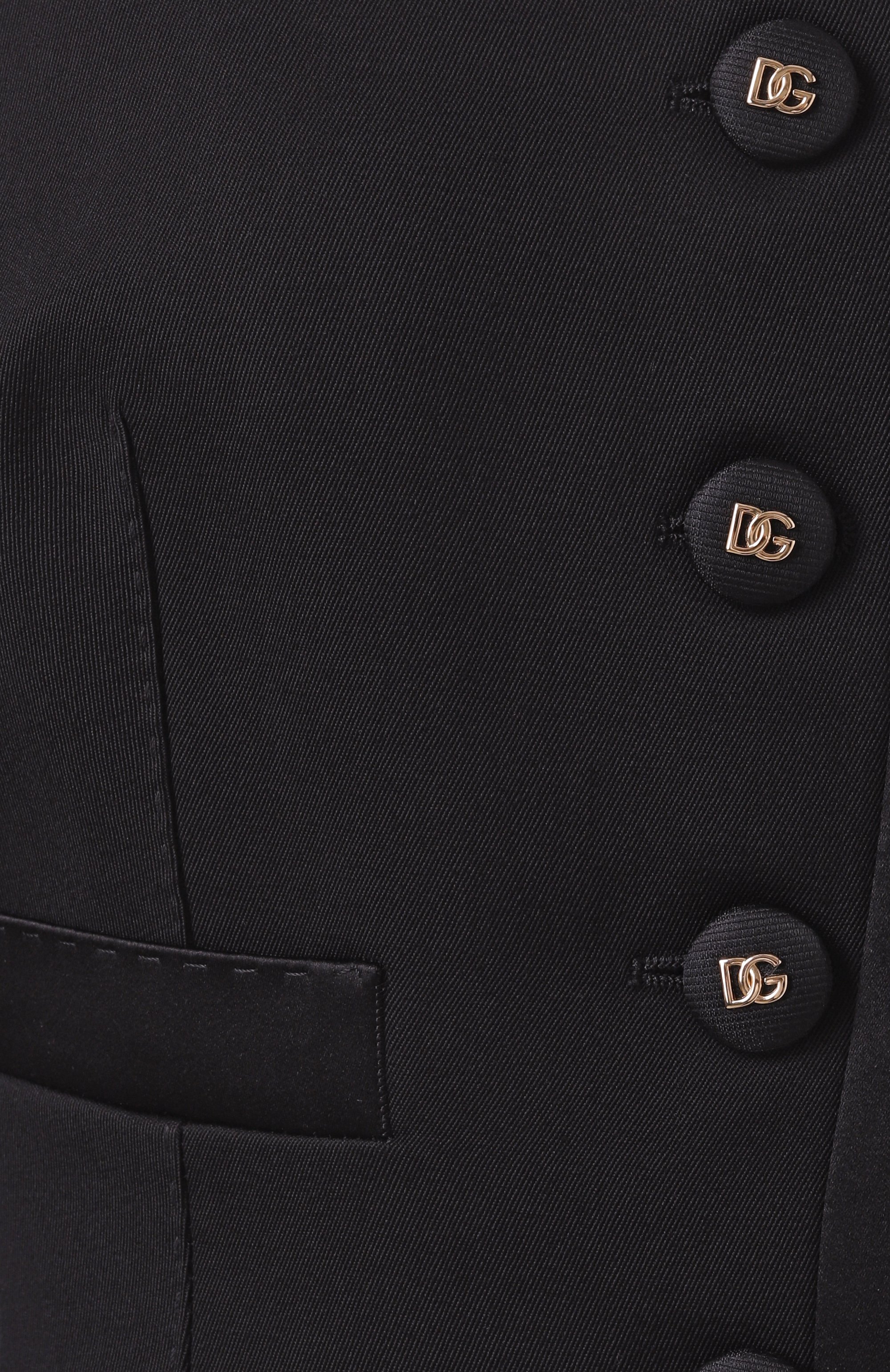 Жакет из шерсти и шелка DOLCE & GABBANA, арт. F27CPT/FUBGE, фото 6