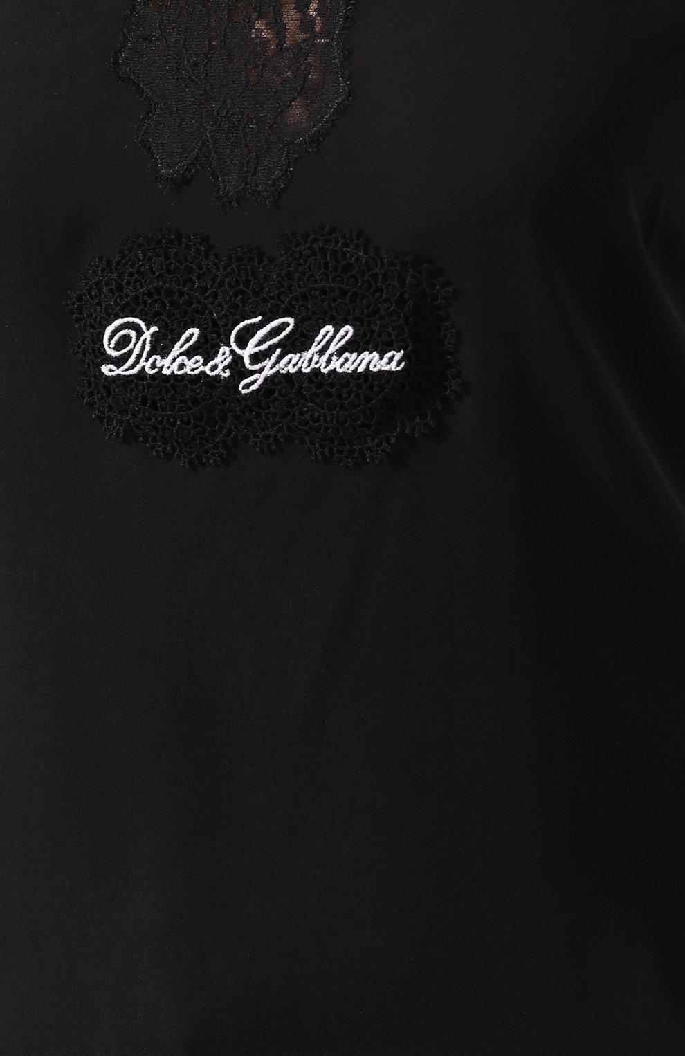 Топ из смеси шелка и хлопка DOLCE & GABBANA, арт. 07A63T/0NI39, фото 5
