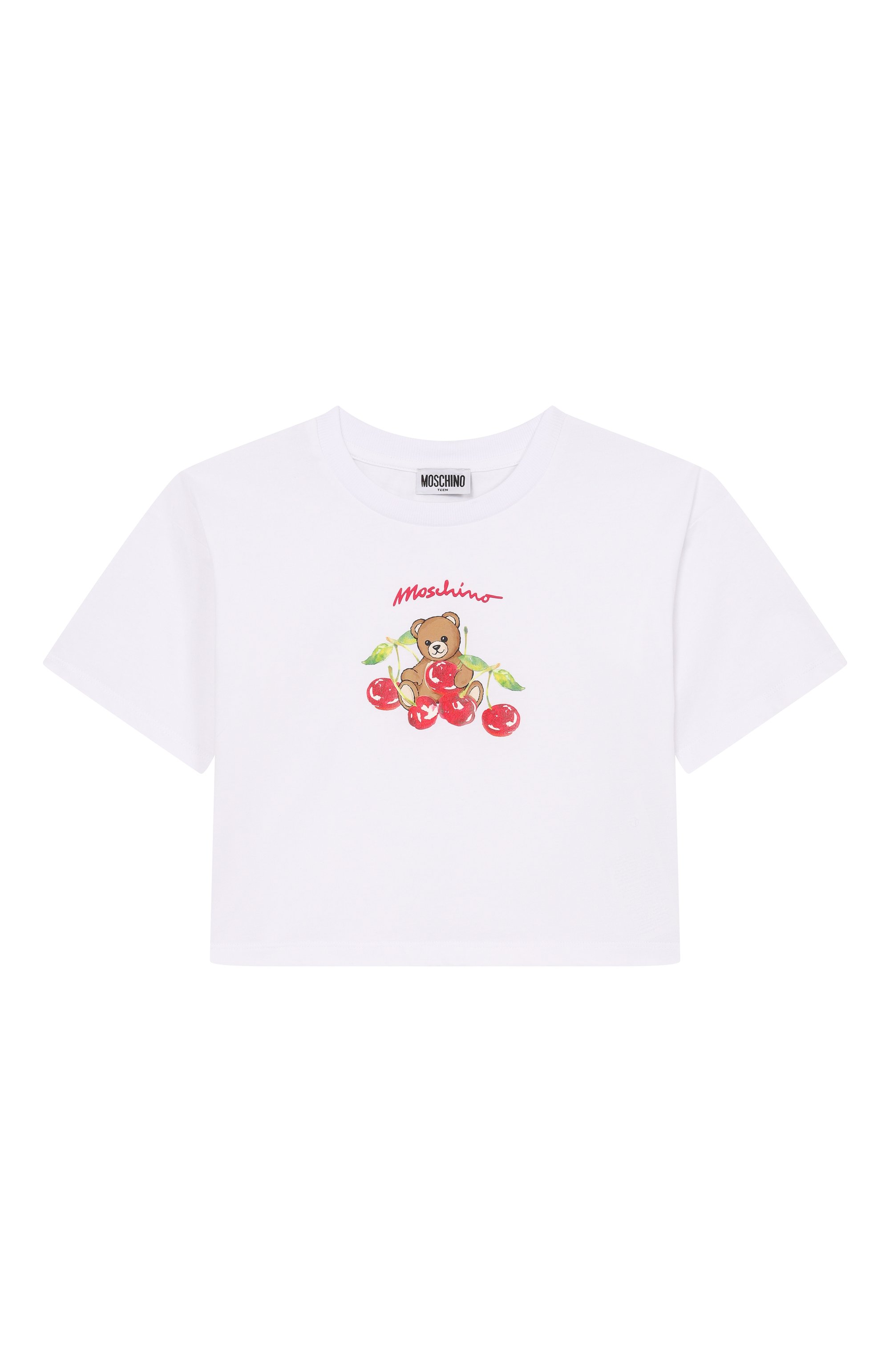 Комплект из футболки и шорт MOSCHINO розового цвета по цене 22750 руб., арт. HDG01N/LCA52, фото 2 Комплект из футболки и шорт MOSCHINO, арт. HDG01N/LCA52, фото 2