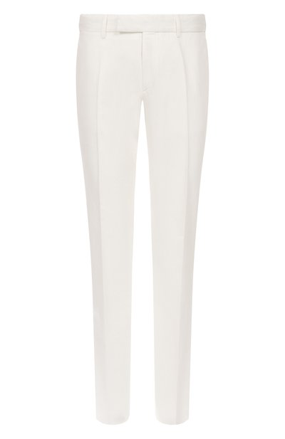 Мужские брюки из хлопка и льна ZEGNA, арт. TR10/UBI37A5