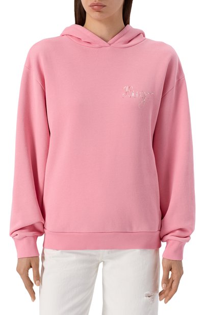 Хлопковое худи HUGO, арт. 50544870, фото 3