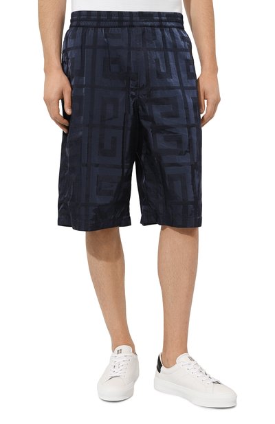 Шорты GIVENCHY темно-синего цвета по цене 115500 руб., арт. BM51A1/14UD, фото 3 Шорты GIVENCHY, арт. BM51A1/14UD, фото 3