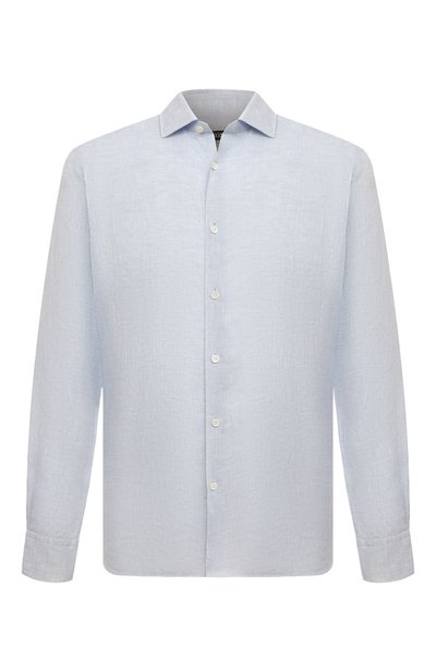Мужская льняная рубашка ZEGNA, арт. UDX38A7/SRF5