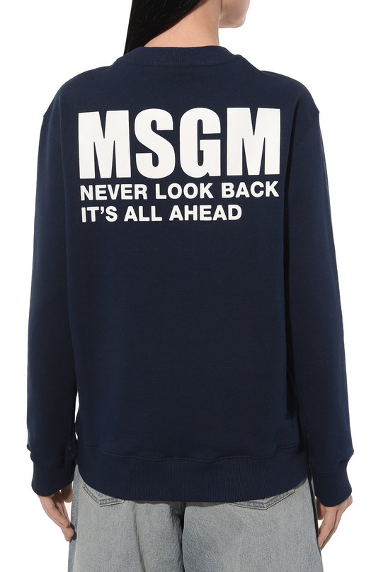 фото Хлопковый свитшот msgm