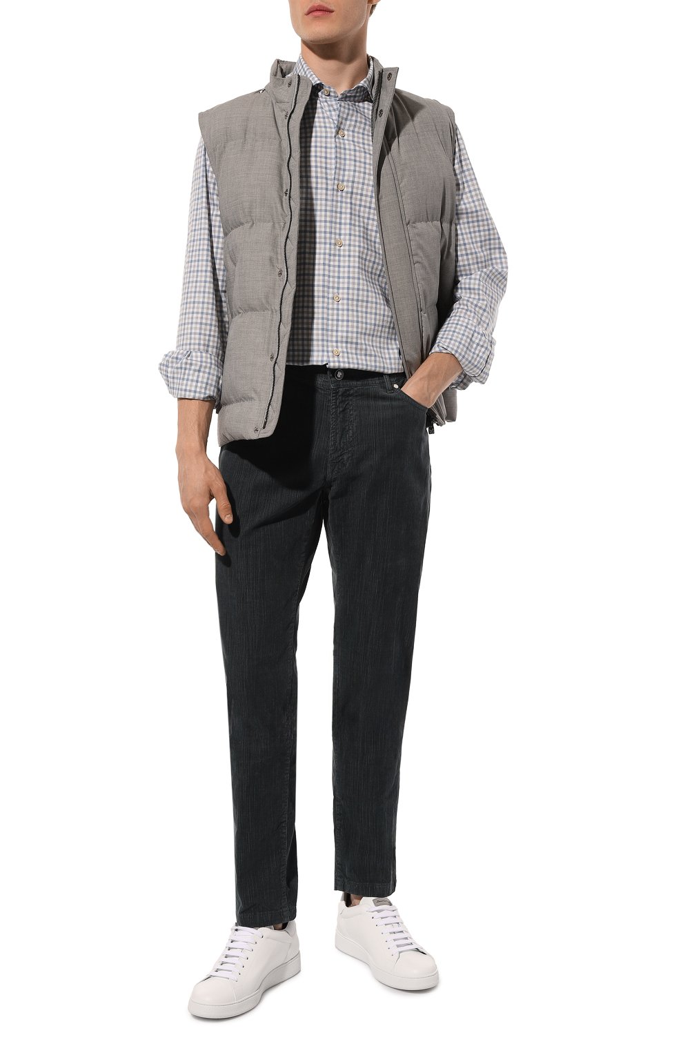 Хлопковая рубашка LUIGI BORRELLI, арт. SR10754, фото 2