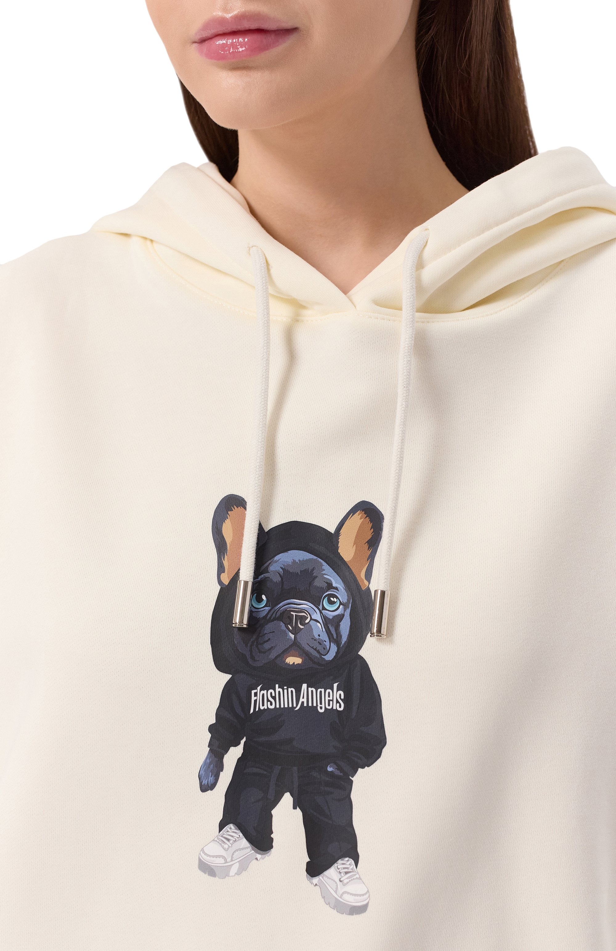 Хлопковое худи FLASHIN, арт. FS25HDOB, фото 5