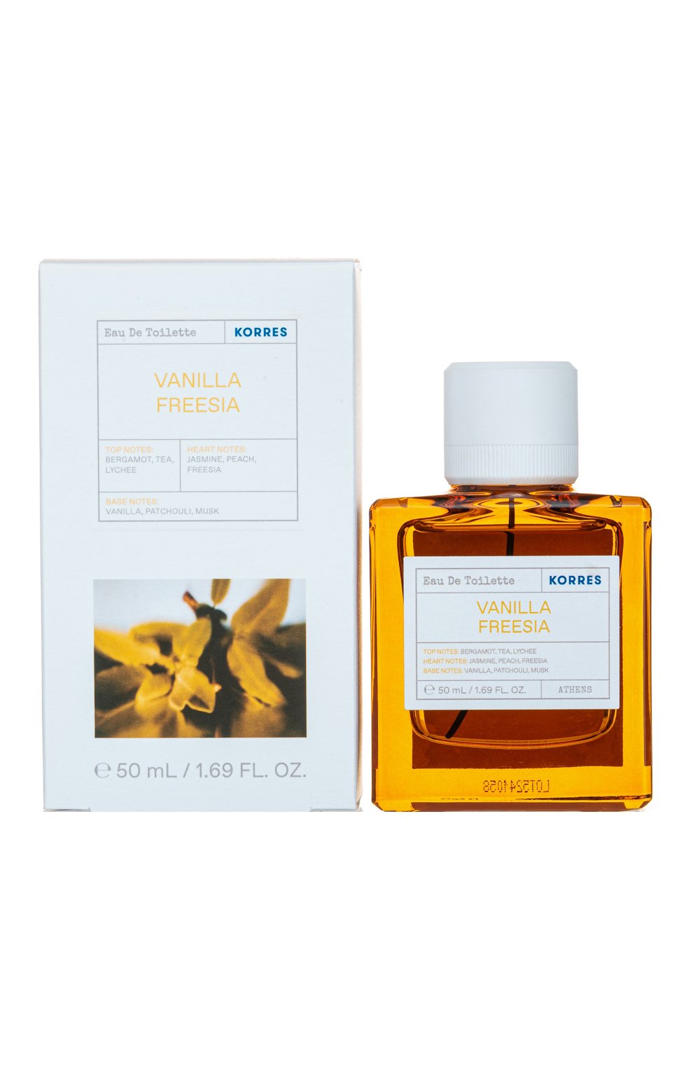Туалетная вода vanilla freesia (50ml) KORRES, арт. 4603702121071, фото 2