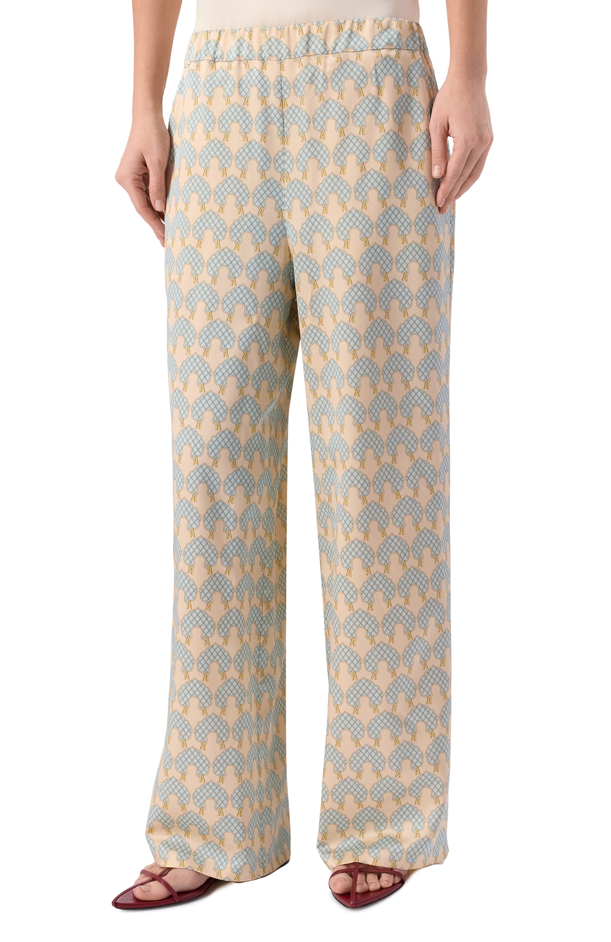 Брюки из шелка и шерсти AKHMADULLINA, арт. 1126.3B601/S458.1, фото 3