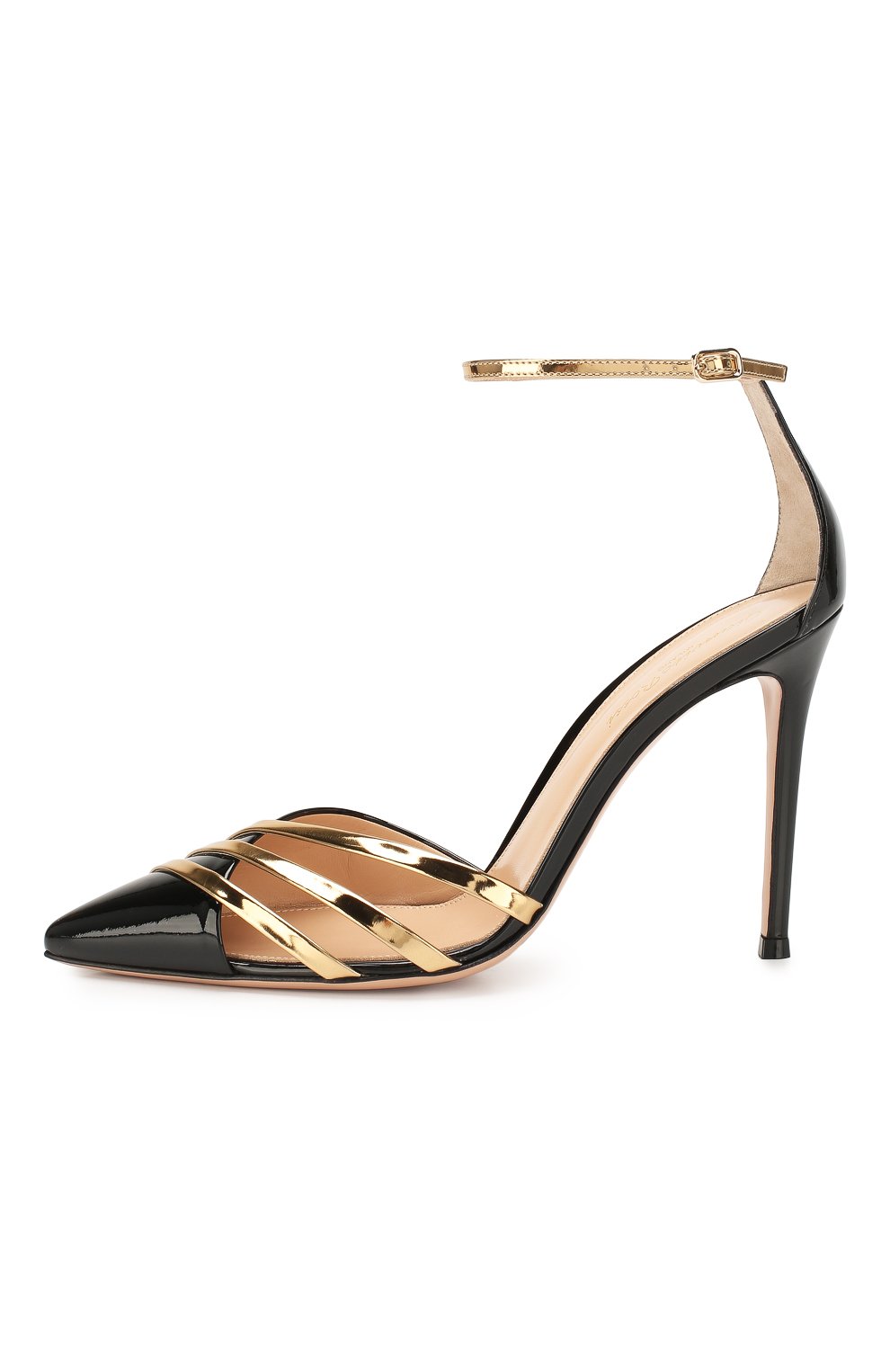 Кожаные туфли avenue GIANVITO ROSSI, арт. G40125.15RIC.VMENEME, фото 3