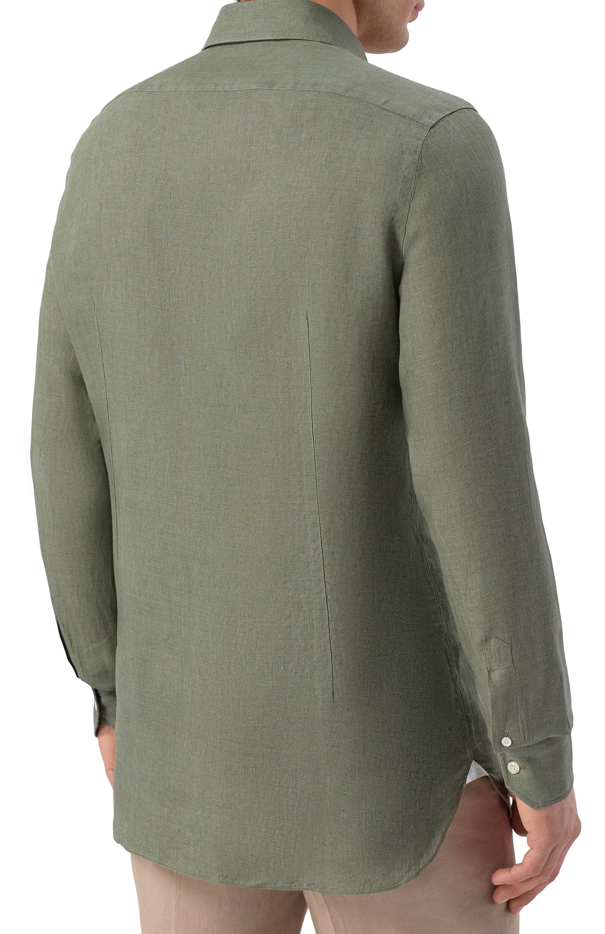 Льняная рубашка GIAMPAOLO, арт. 608/TS44322, фото 4