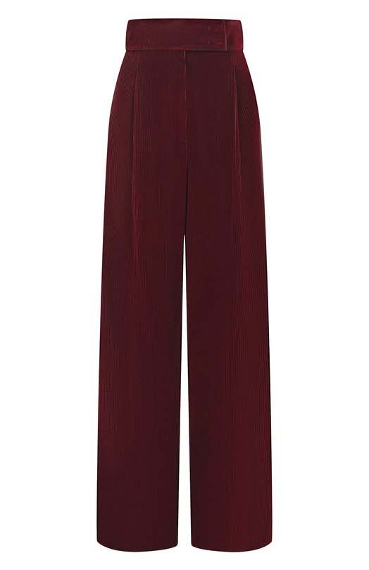 Вельветовые брюки Max Mara B0SS01234 Бордовый B0SS01234