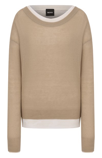 Женский шерстяной пуловер BOSS, арт. 50542875