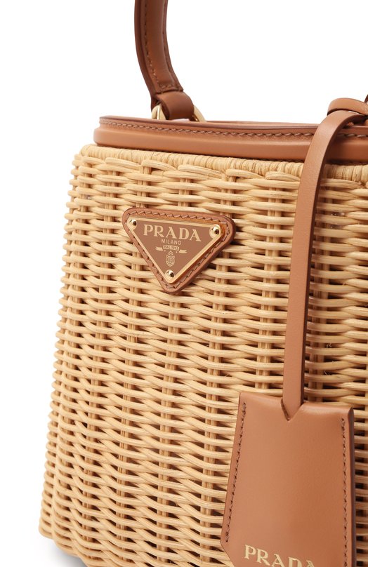 Сумка Panier mini Prada 1BA413/2CYF Бежевый  1BA413/2CYF Фото 3