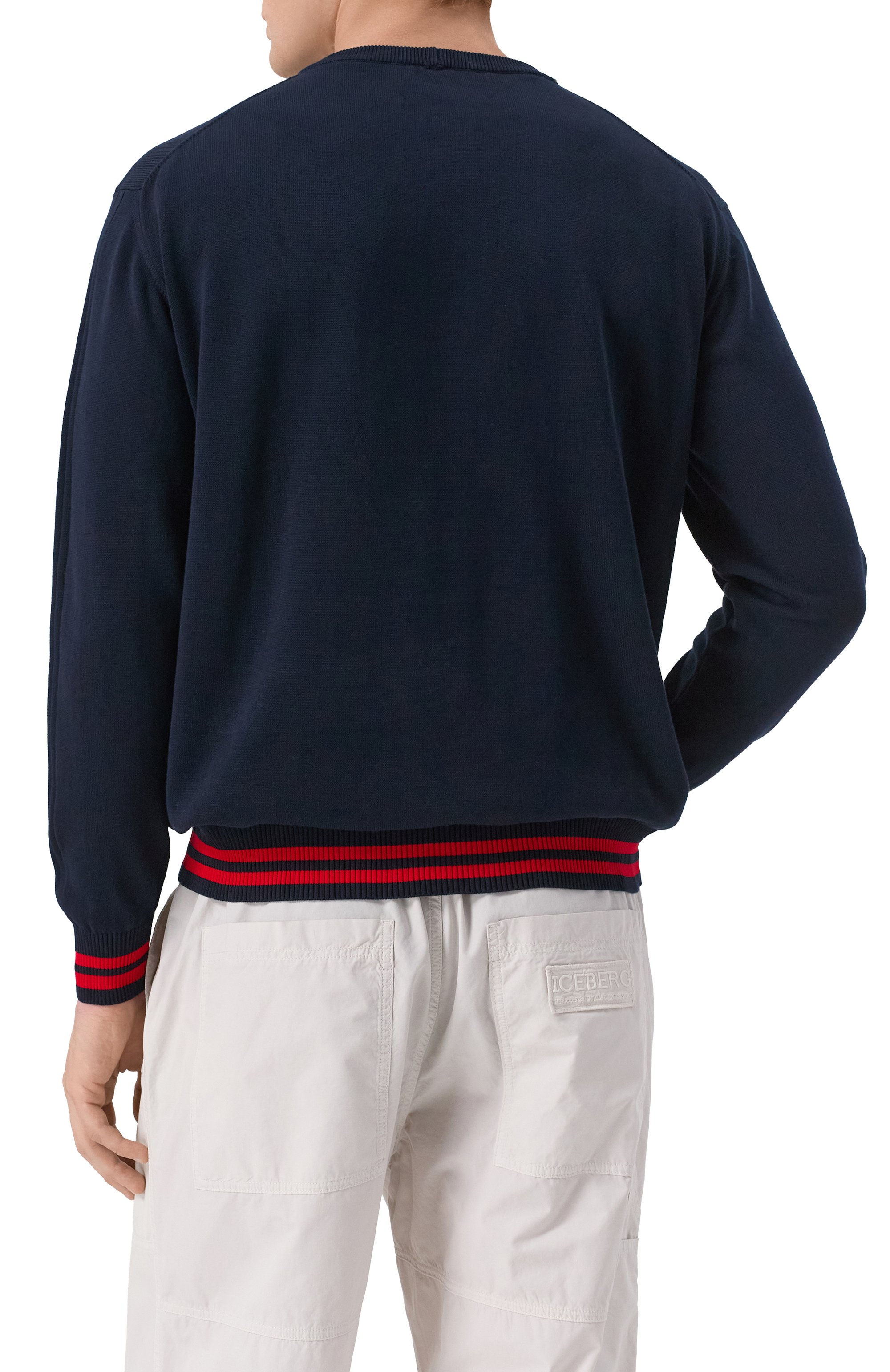 Хлопковый джемпер ICEBERG, арт. A013/7604, фото 4