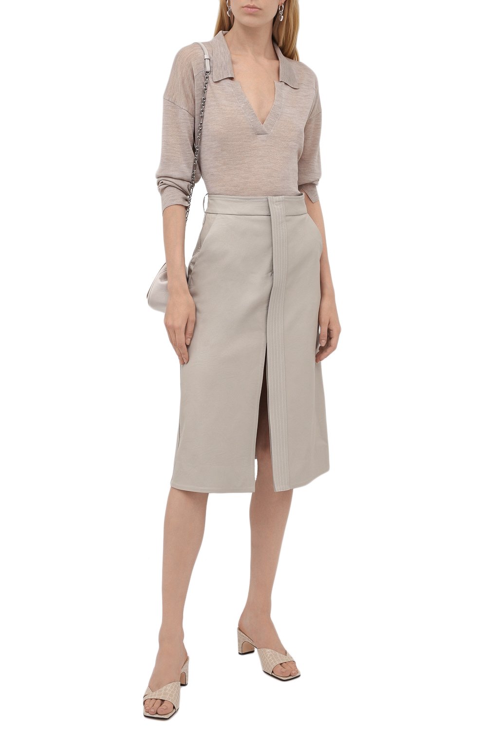 Юбка из вискозы STELLA MCCARTNEY, арт. 603689/SKB20, фото 2