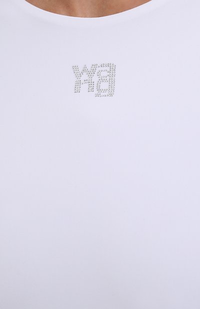 Боди ALEXANDERWANG.T белого цвета по цене 38200 руб., арт. 4CC3217032, фото 5 Боди ALEXANDERWANG.T, арт. 4CC3217032, фото 5
