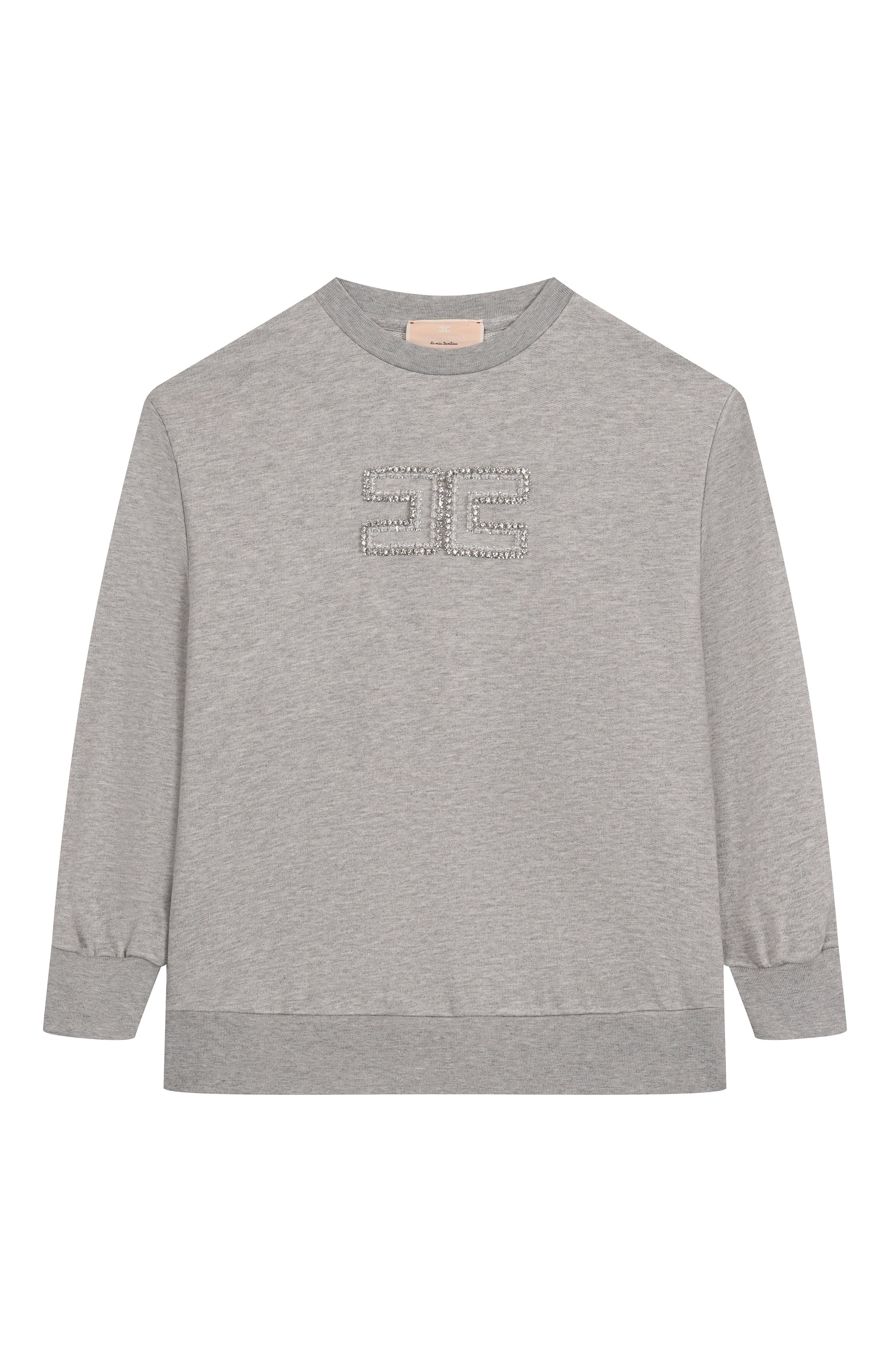 Хлопковый свитшот ELISABETTA FRANCHI LA MIA BAMBINA, арт. EFFE1510/FF002/6-8, фото 1