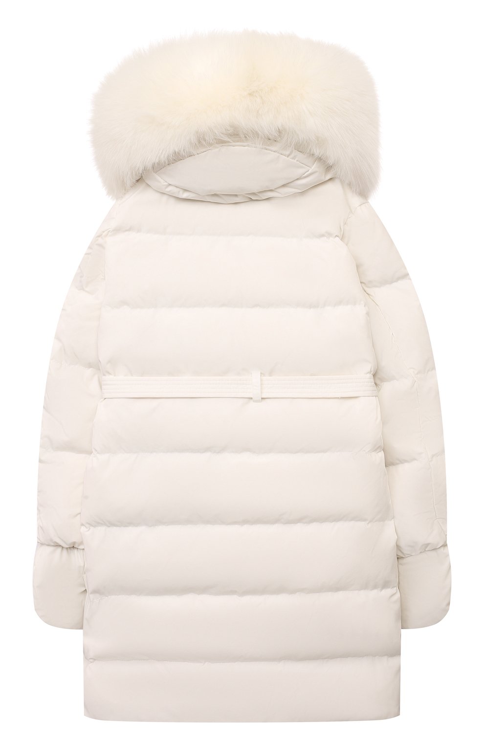 Пуховик с отделкой из песца YVES SALOMON ENFANT, арт. 25WEM920XXD0TM, фото 2