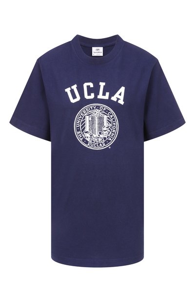 Хлопковая футболка sporty &amp; rich x ucla SPORTY AND RICH, арт. T0043615639BL106