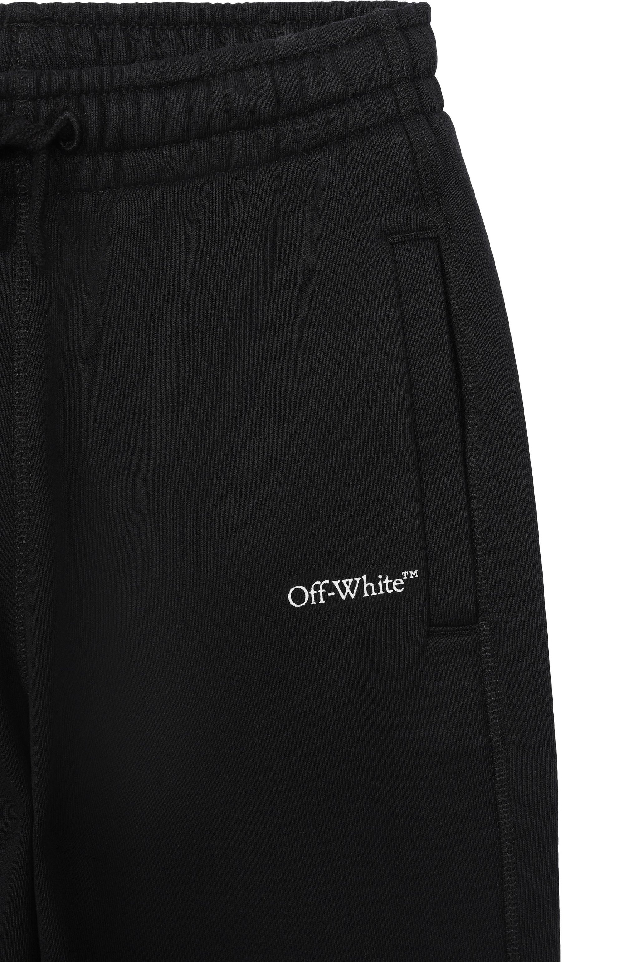 Хлопковые джоггеры OFF-WHITE, арт. 0BCH001S26FLE001_001, фото 3