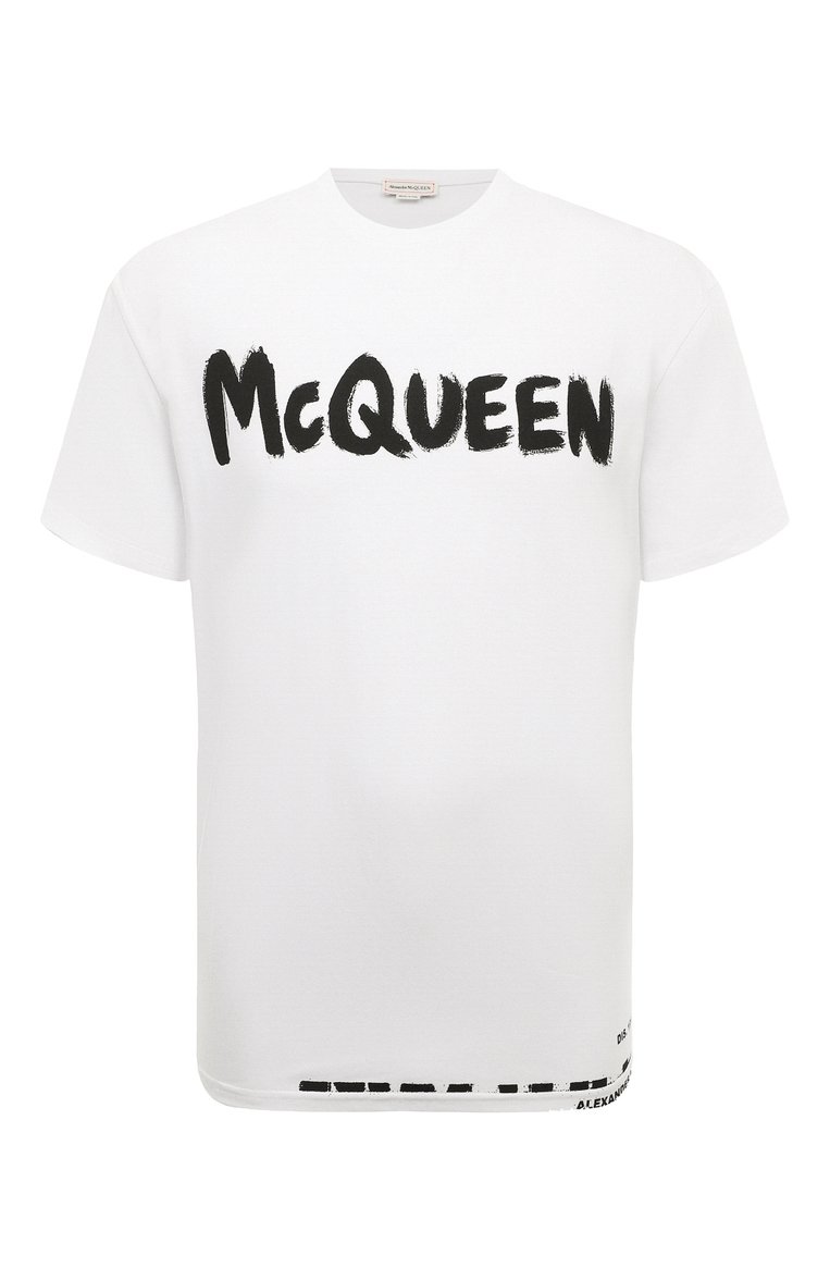 Хлопковая футболка ALEXANDER MCQUEEN, арт. 622104/QTZ57, фото 1