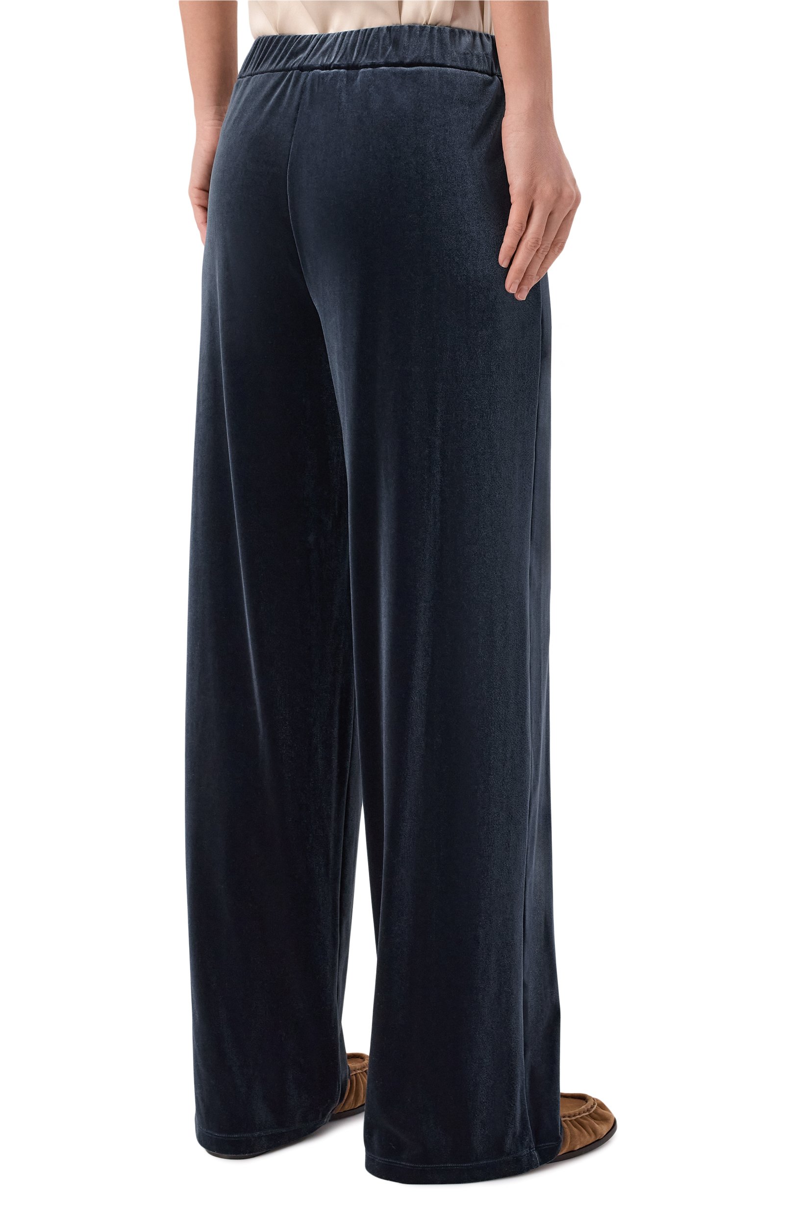 Бархатные брюки EMPORIO ARMANI, арт. EW004149/AF13341, фото 4