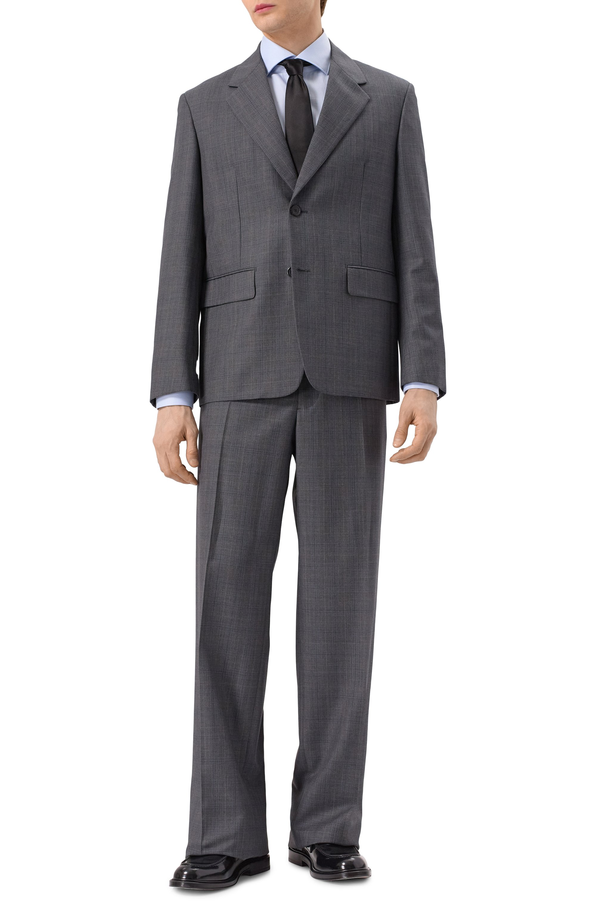 Шерстяной пиджак PRADA, арт. UGM169-10EA-F0480-221, фото 3