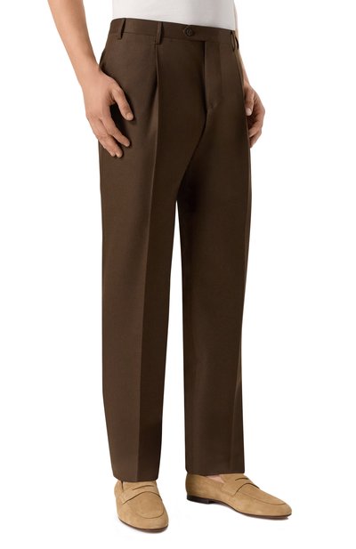 Шерстяные брюки CORNELIANI, арт. 265B03-2618111, фото 3