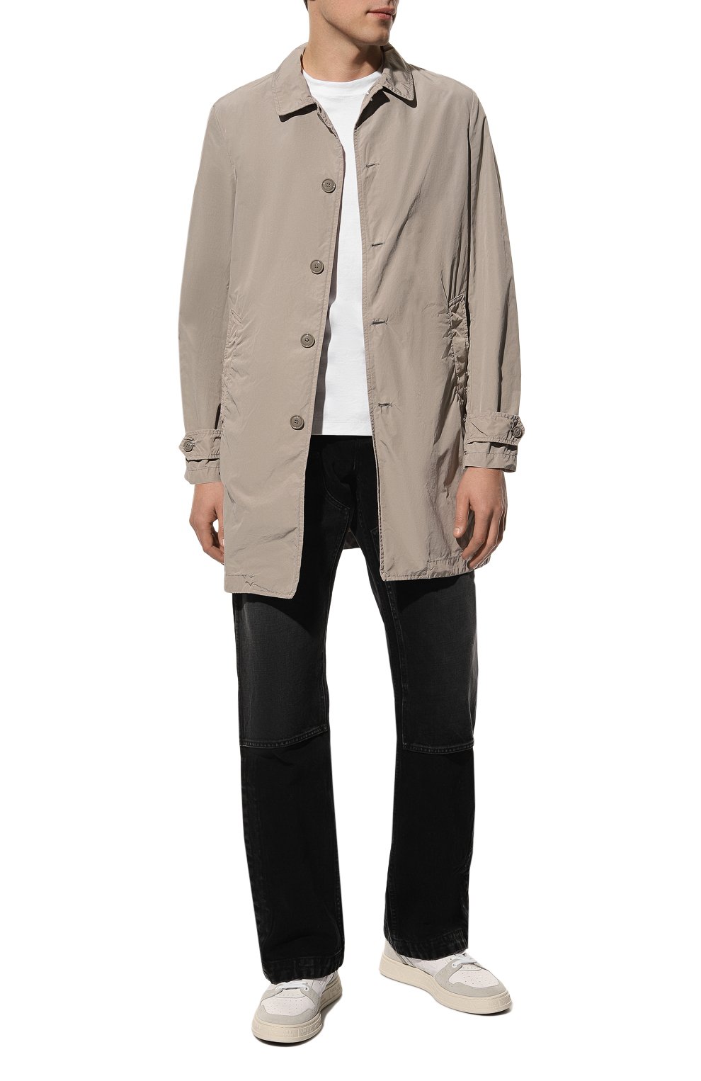 Кожаные кеды quinn PREMIATA кремового цвета по цене 33100 руб., арт. QUINN/VAR6003, фото 2 Кожаные кеды quinn PREMIATA, арт. QUINN/VAR6003, фото 2