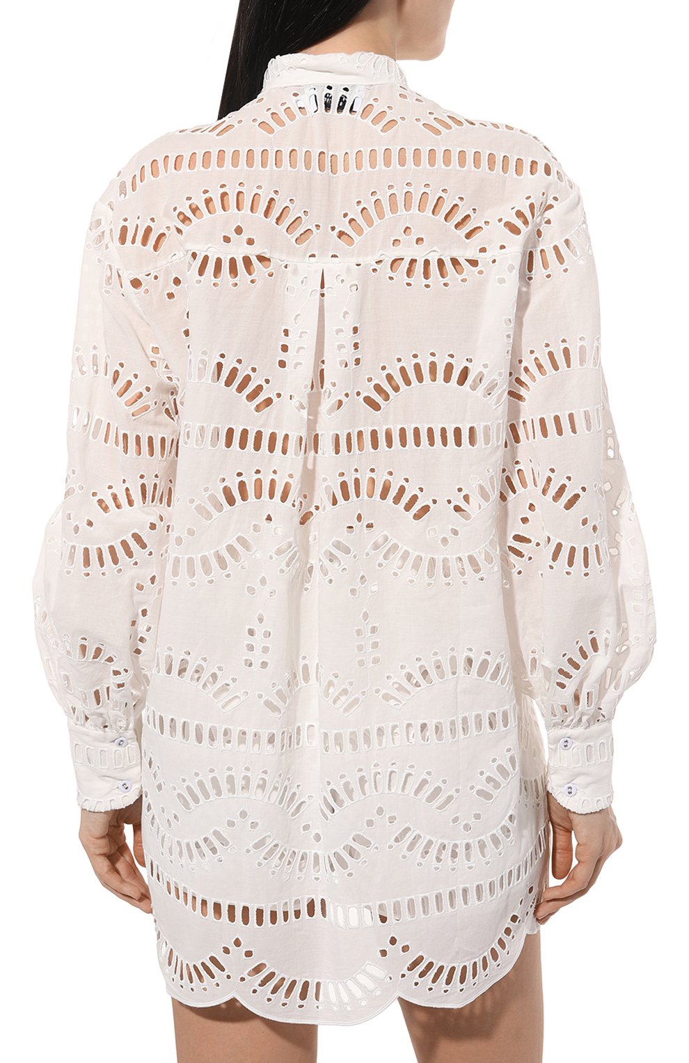 Хлопковая рубашка CHARO RUIZ IBIZA, арт. 243201, фото 4