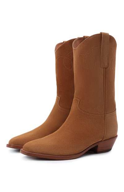 Замшевые казаки RALPH LAUREN, арт. 801860011, фото 1