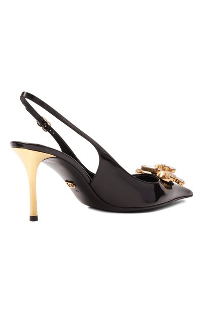Кожаные туфли cuore 75 DOLCE & GABBANA, арт. CG1011/AZ188, фото 5