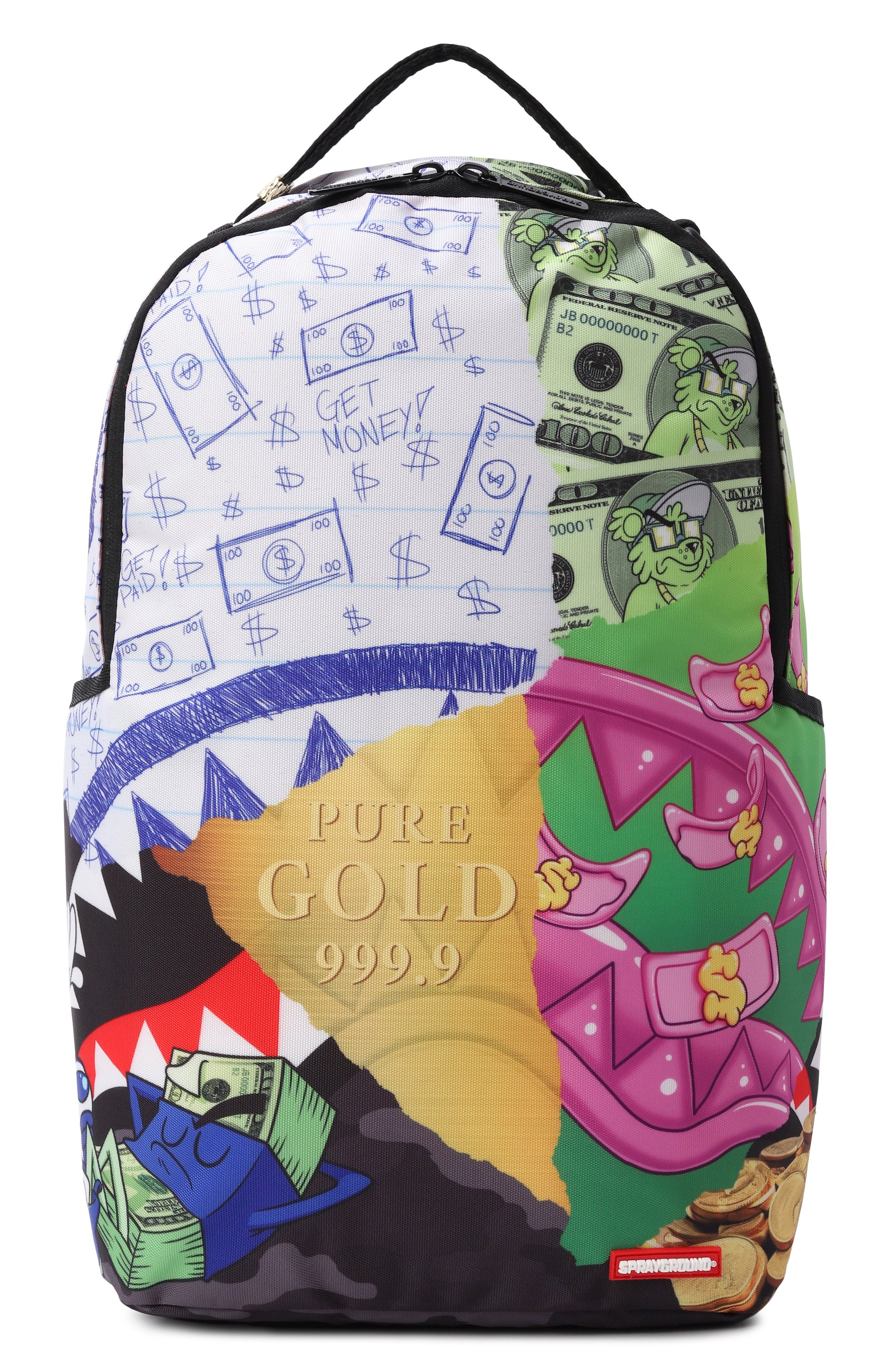 Рюкзак mean money collage SPRAYGROUND, арт. 910B8308NSZ/MEAN M0NEY C0LLAGE BACKPACK, фото 1