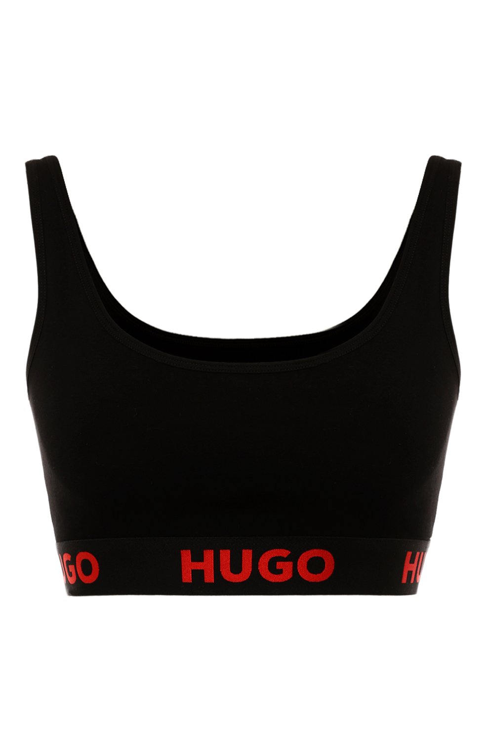 Бра-топ HUGO черного цвета по цене 4945 руб., арт. 50469631, фото 1 Бра-топ HUGO, арт. 50469631, фото 1