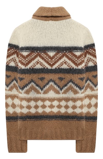 Шерстяной кардиган BRUNELLO CUCINELLI бежевого цвета по цене 59550 руб., арт. B2BM30106B, фото 2 Шерстяной кардиган BRUNELLO CUCINELLI, арт. B2BM30106B, фото 2