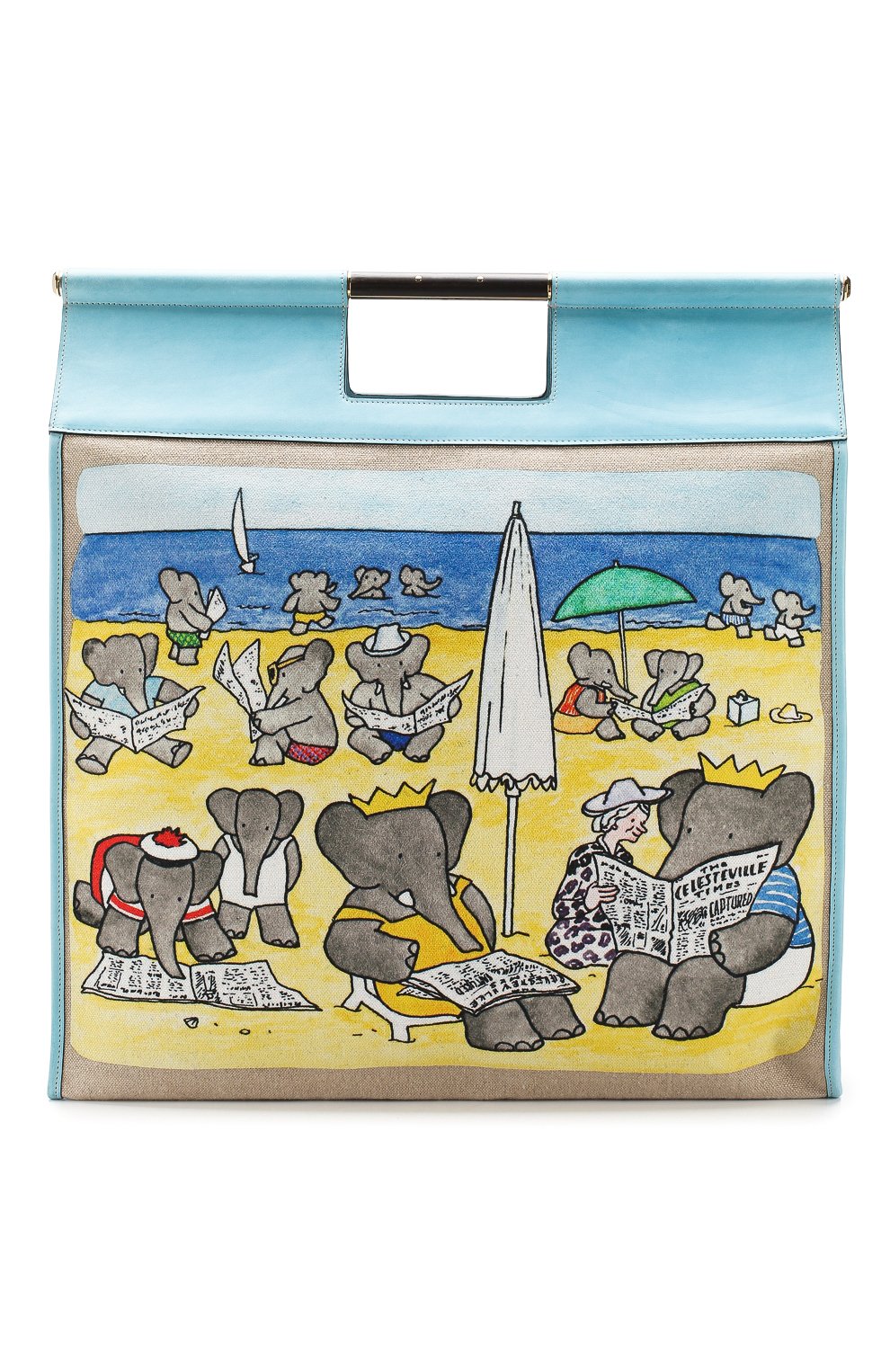 Сумка-шопер babar LANVIN, арт. LW-BGBT00-PLEB-P20, фото 1