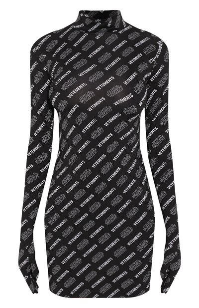 Женское платье star wars x vetements VETEMENTS, арт. WSW21DR035 2601/BLACK/WHITE