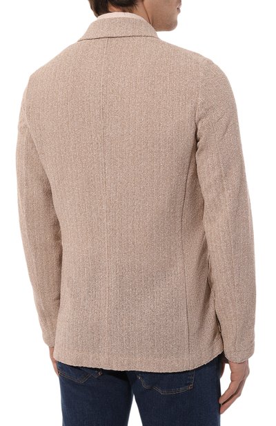 Хлопковый пиджак HARRIS WHARF LONDON, арт. C8Z22PXE, фото 4