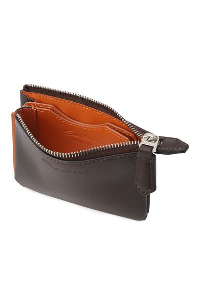 Кожаное портмоне SANTONI, арт. UFPGA2636F0-AFSE, фото 3