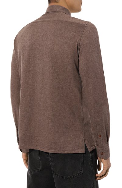 Рубашка из хлопка и кашемира STEFANO RICCI, арт. CJ007115/TE2603, фото 4