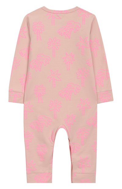 Хлопковый комбинезон STELLA MCCARTNEY розового цвета по цене 4125 руб., арт. 539988/SMJG1, фото 2 Хлопковый комбинезон STELLA MCCARTNEY, арт. 539988/SMJG1, фото 2
