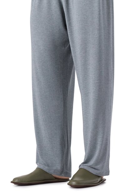 Кожаные домашние туфли HOMERS AT HOME, арт. 12045/BUFALIN0, фото 3