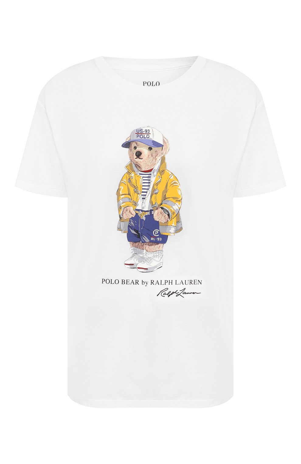 Хлопковая футболка POLO RALPH LAUREN, арт. 211783908, фото 1