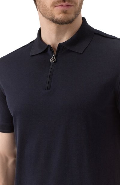 Поло из шелка и хлопка STEFANO RICCI, арт. K818923P31/T25171, фото 5