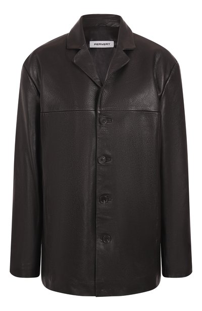 Кожаный жакет PERVERT, арт. PE25/LJ03/60-15, фото 1