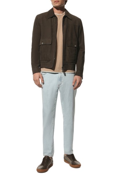 Хлопковая футболка BRUNELLO CUCINELLI, арт. 221M0T617427, фото 2