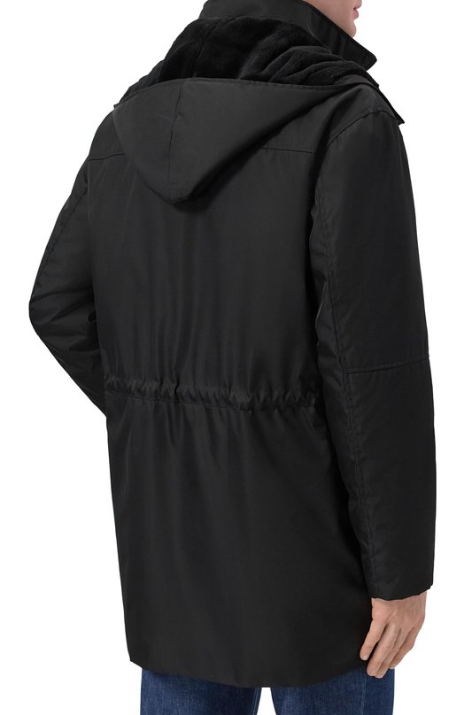 Утепленная парка MVST M25.1PM.0006/BIG SIZE/NIPALY ZER0 Чёрный  M25.1PM.0006/BIG SIZE/NIPALY ZER0 Фото 4