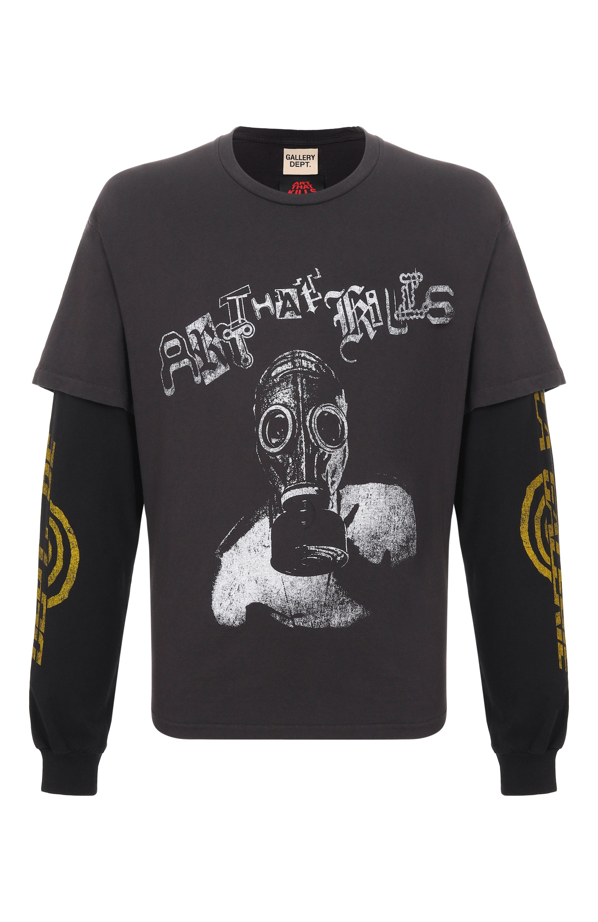 Хлопковый лонгслив GALLERY DEPT., арт. T0P019/C0TT0N, фото 1